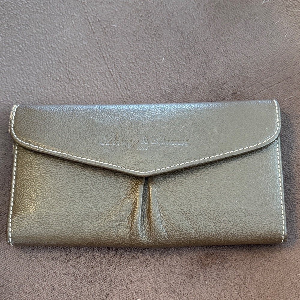 Dooney & Bourke Brown Leather Wallet